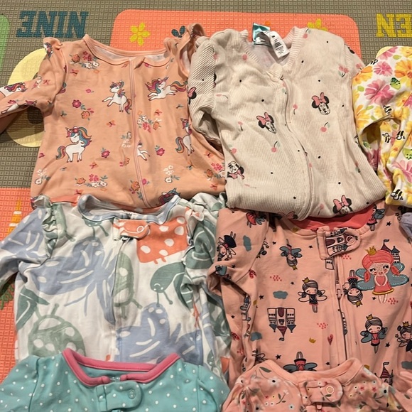 12 3/6 month sleepers - Picture 2 of 8